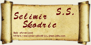 Selimir Škodrić vizit kartica